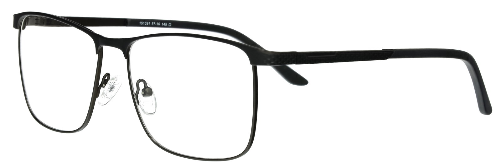 Eyebar Brille Genf für Herren in Matt Schwarz 151091